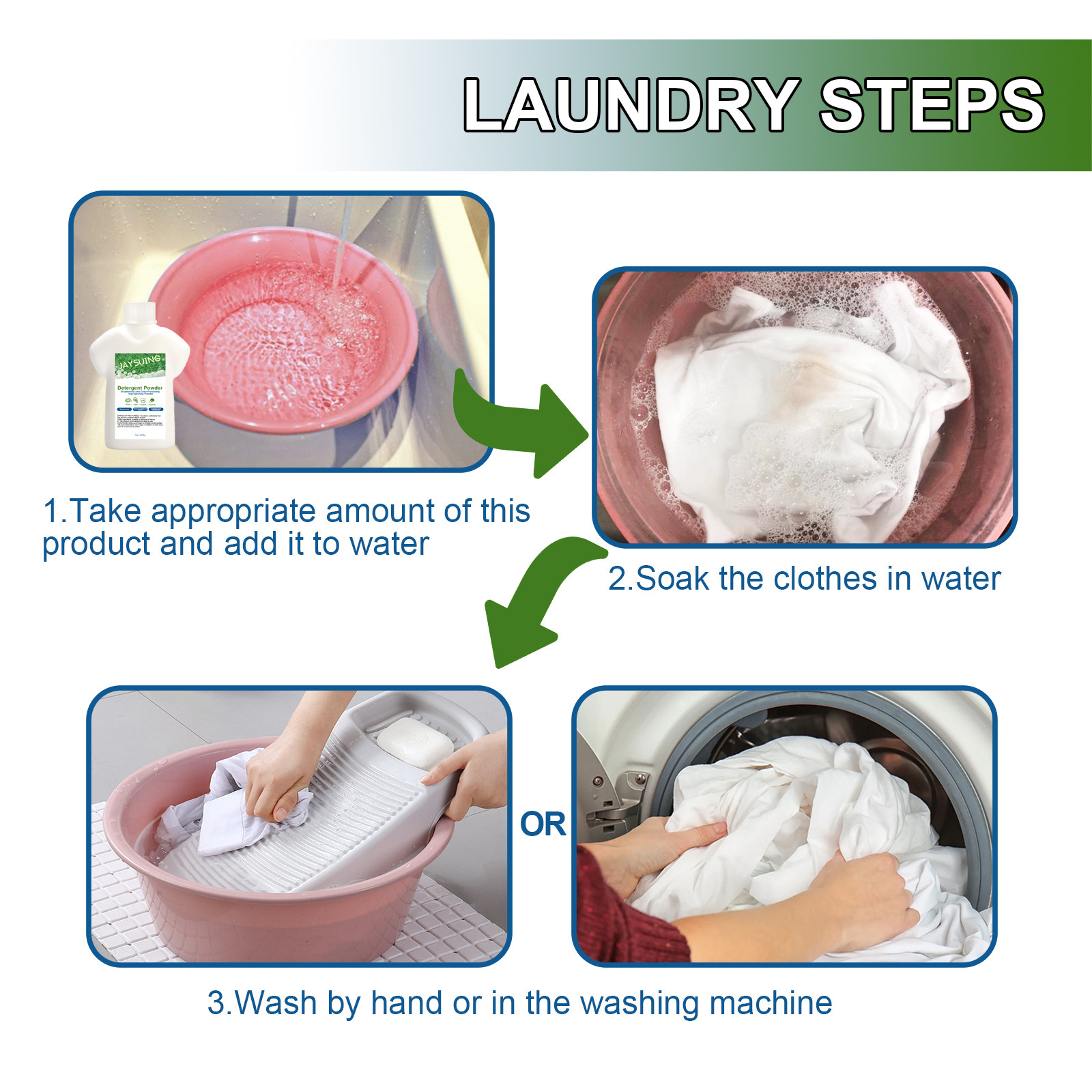 Seaways 2 in 1 Laundry Stain Remover Strong Decontamination Laundry ...