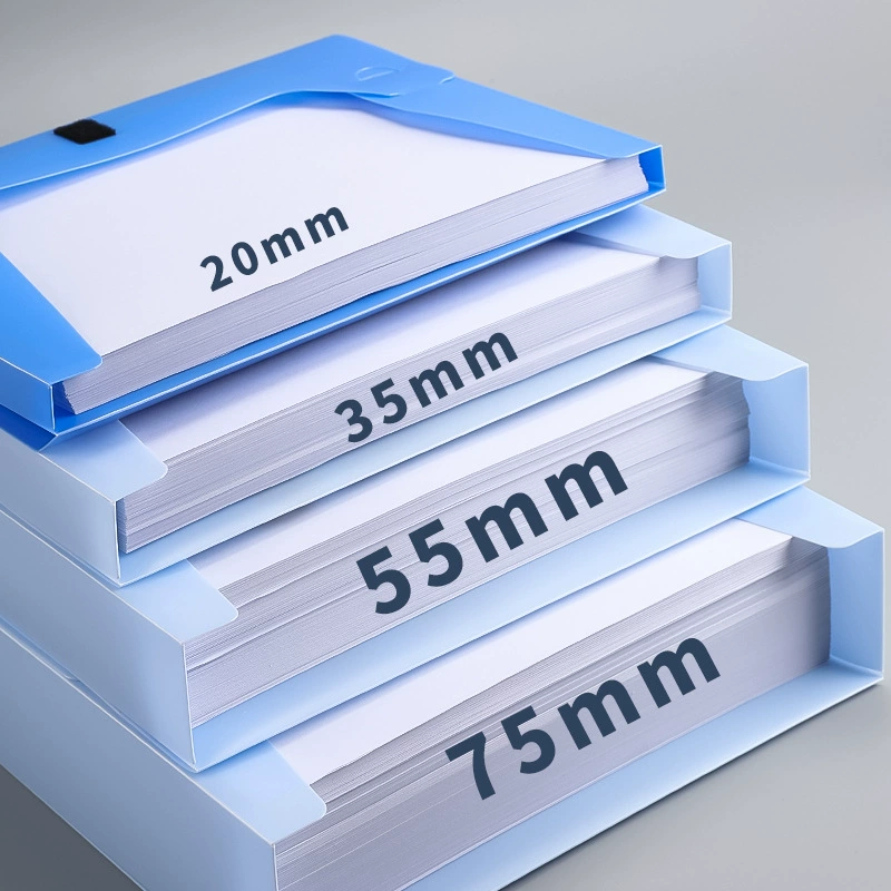 File Box Long Document Box Paper Organizer File Case Thickened Data Box ...