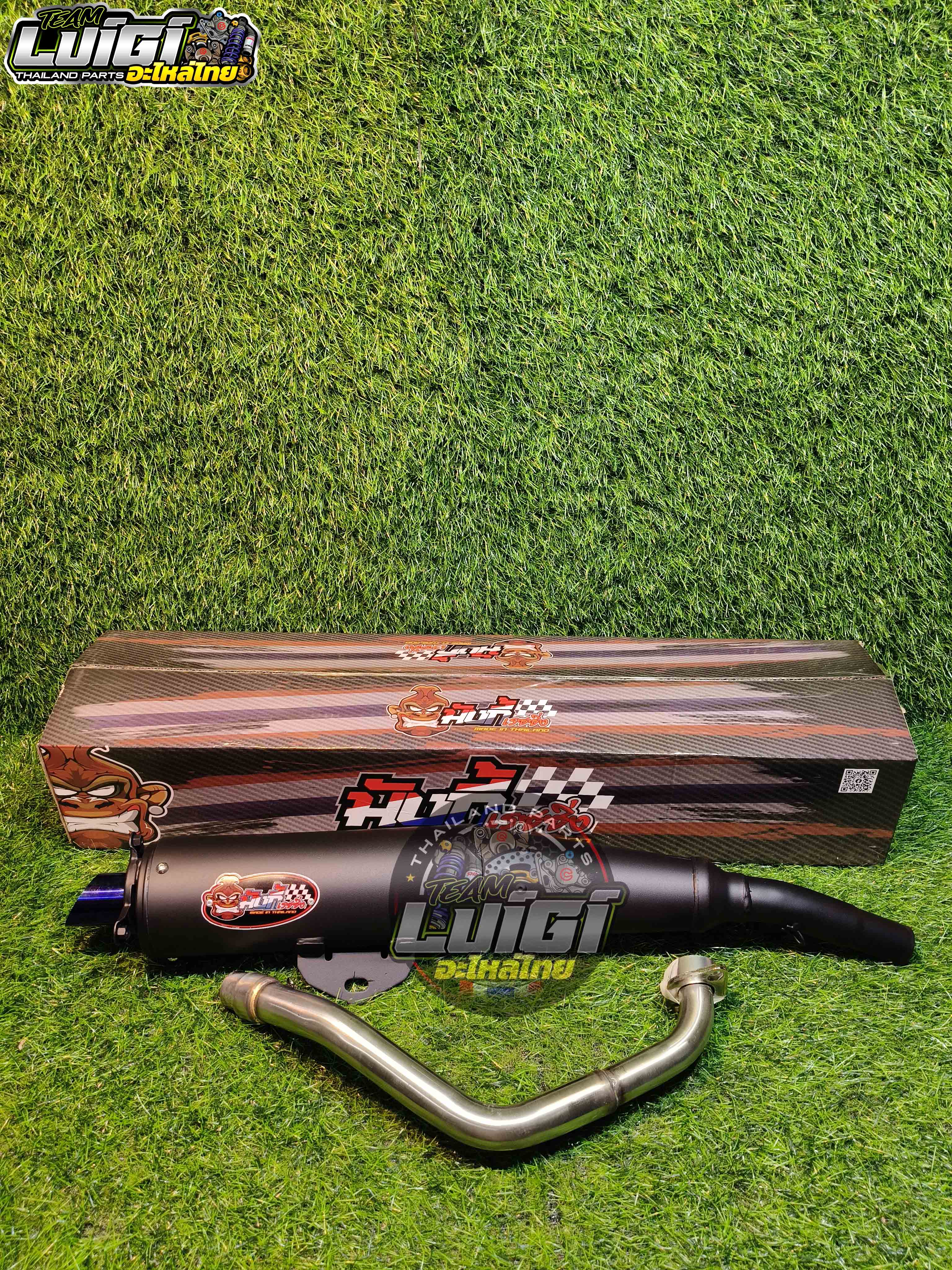 YAMAHA SNIPER 155 HUN PIPE 2 IN 1 TITANIUM TIP POWER PIPE | Shopee ...