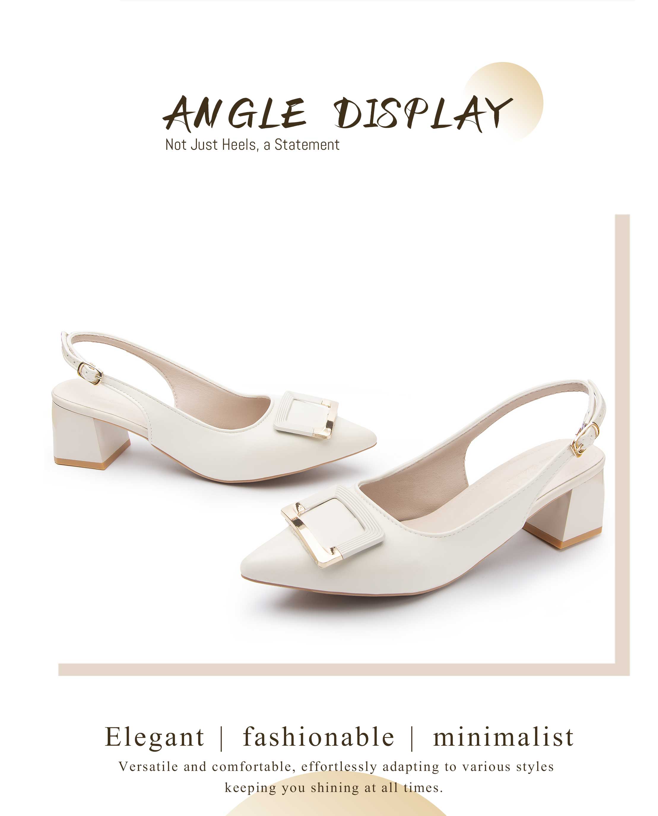VONICA Beige Sandals for Women Pumps Wedding Shoes | Shopee Philippines