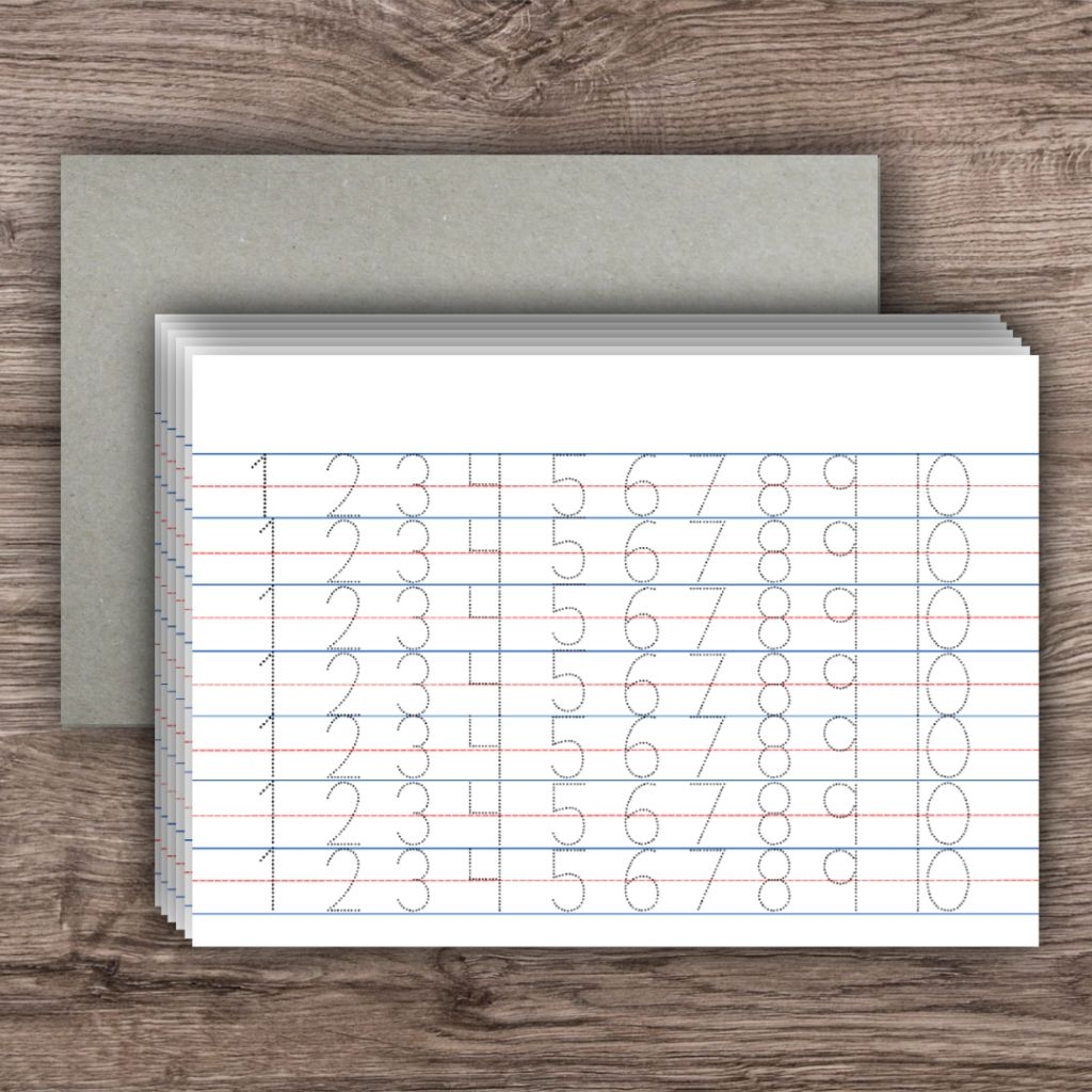 Tracing Pad - Personalized Name, Alphabet, Numbers, Shapes, Lines ...