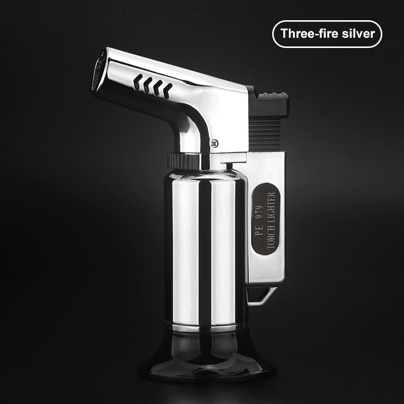 Windproof Inflatable Lighter Barbecue Direct Spray Gun Ignitor Tinder ...