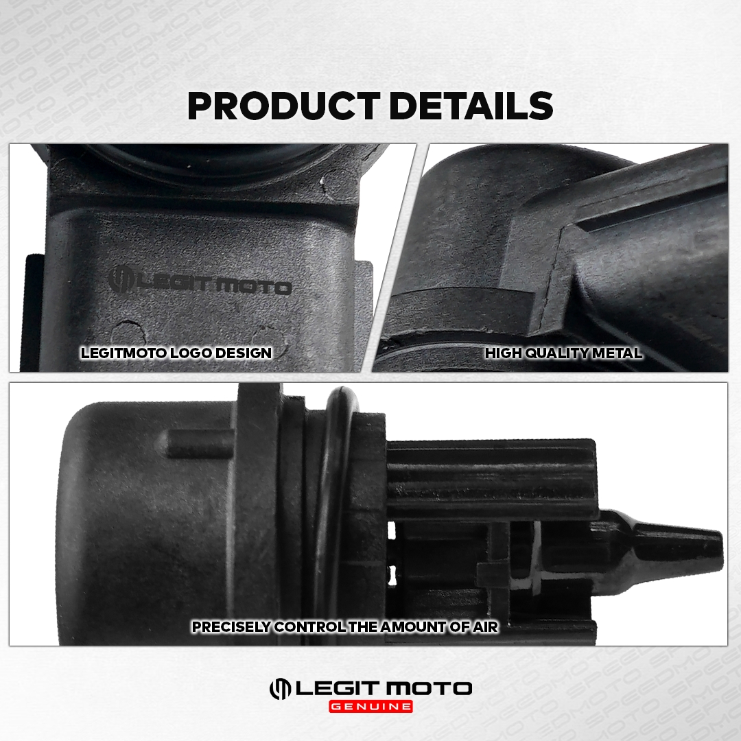 LEGITMOTO ISC STEPPING MOTOR FOR NMAX AEROX / BEAT FI / PCX 160 BLACK ...