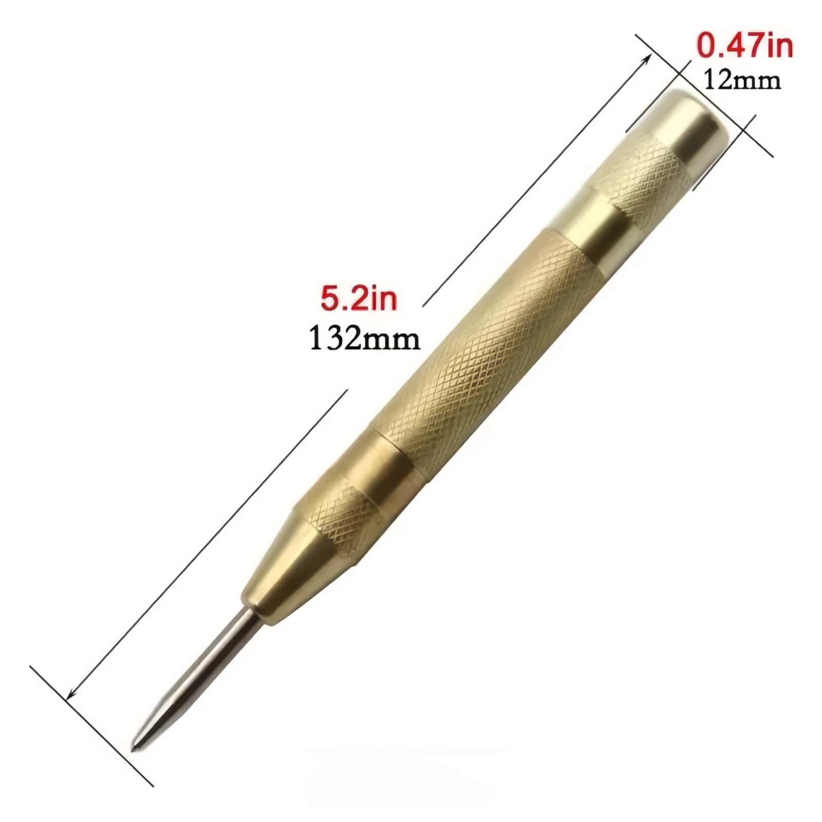 1Pcs Automatic Center Punch Spring-loaded Glass Breaker With High ...