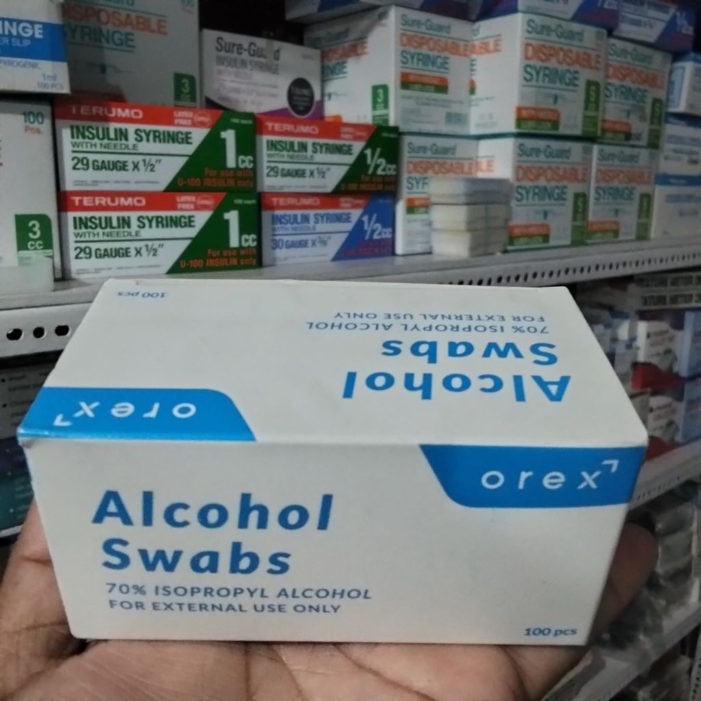 ALCOHOL SWAB ( 1 BOX 100'S ) | Shopee Philippines