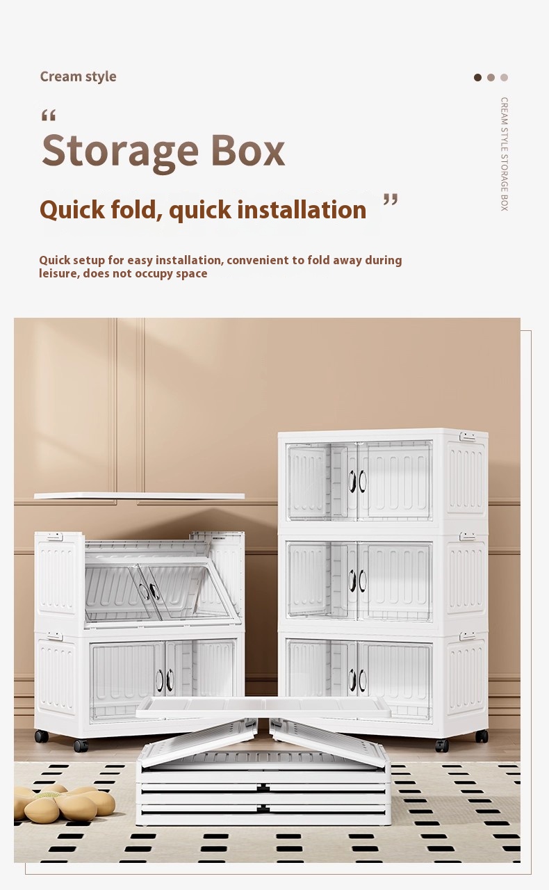 Pass Shop Foldable Cabinet Kitchen Drawer CabinetWardrobe Storage Box ...