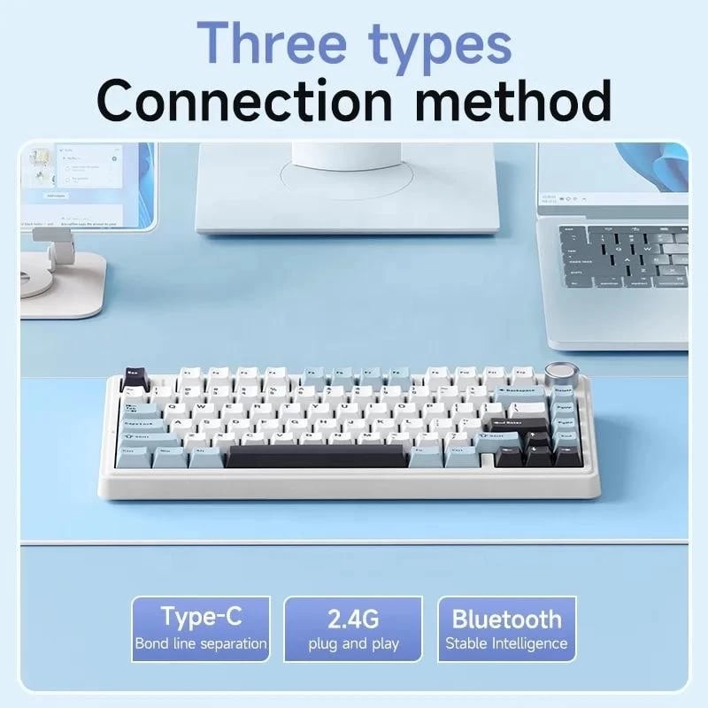 [MEGA SALE] AULA F75 Wireless Mechanical Keyboard – 75% Layout, Gasket ...
