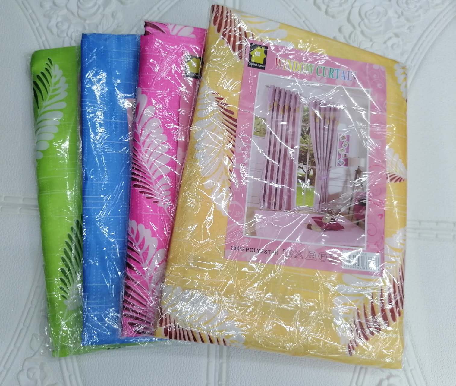Sheering Curtain Good Quality Simple Curtain Without Ring Kurtina ...