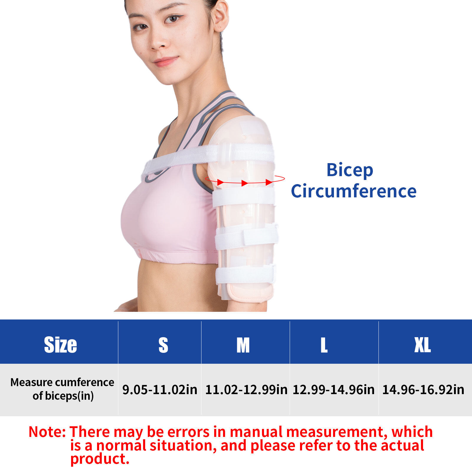 Humeral Fracture Splint, Humeral Shaft Fracture Brace for Broken Upper ...