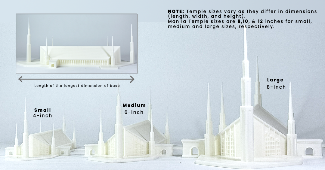 Custom LDS Temple Replica | 3D Printed Display | Manila Cebu Urdaneta ...