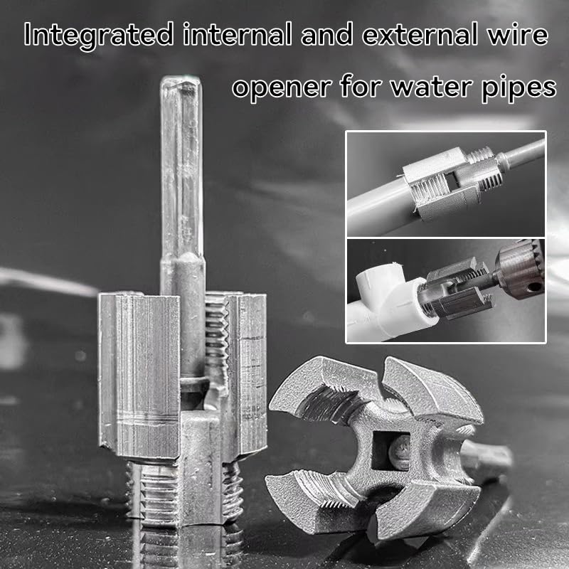 2025 Pipe Thread Cutting Tool,Electric Drill Compatible PVC Pipe ...