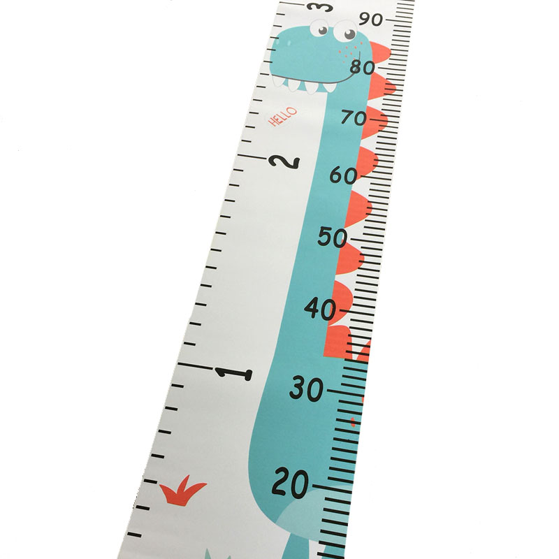 Cute Height Chart Sticker Wall Decor Removable Measurement Wall Sticker ...