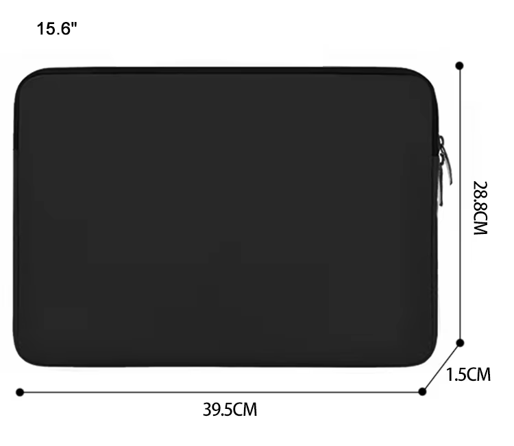 High end laptop bag 13/14/15.6-inch zipper soft cover shell protective ...