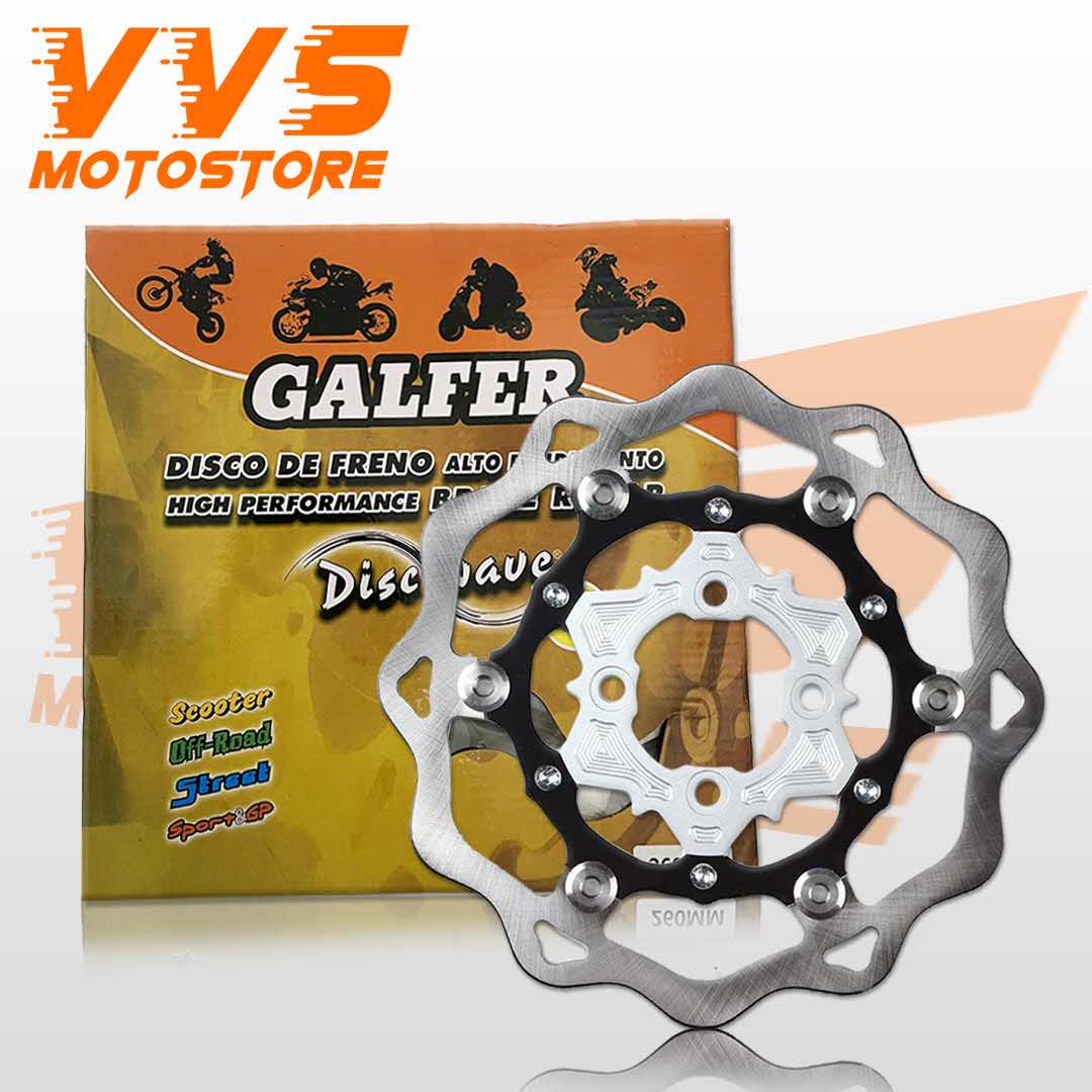 GALFER Front Disc Size 260mm Free With Disc Heart, 4 HOLES CNC BRACKET ...