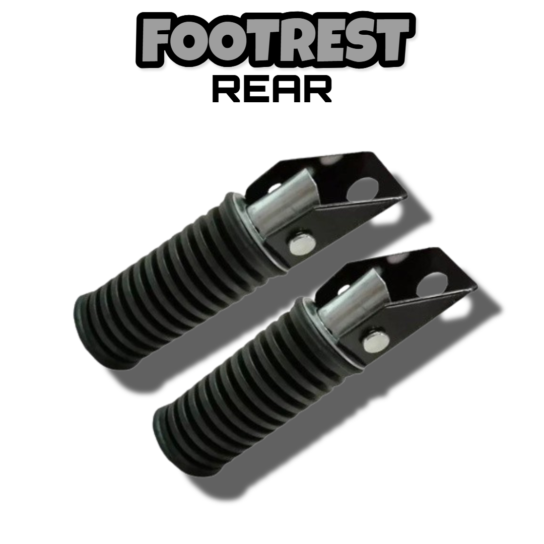 HONDA XRM 125 110 - Footrest Rear Alloy | 2 Color GOLD/SILVER ...
