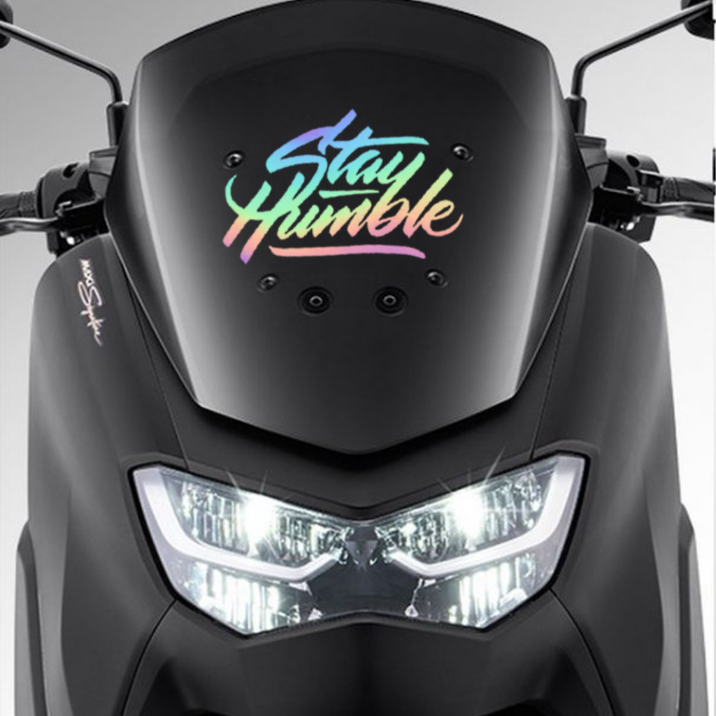 Stay Humble sticker / decal | vinyl waterproof sticker | Shopee Philippines