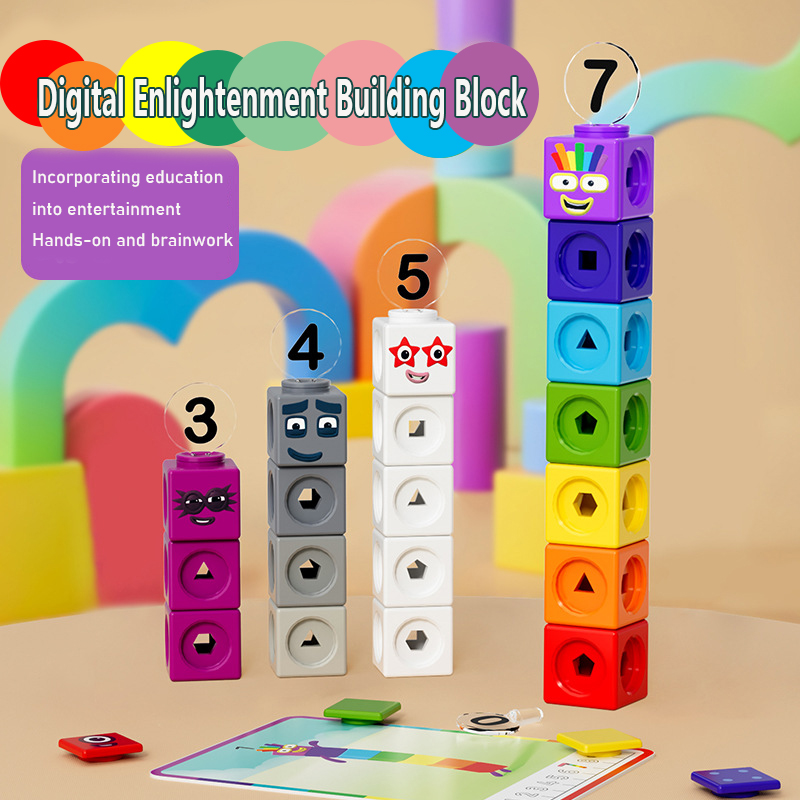 Cubes Numberblocks 1–10 Activity Set Digital Enlightenment Building ...