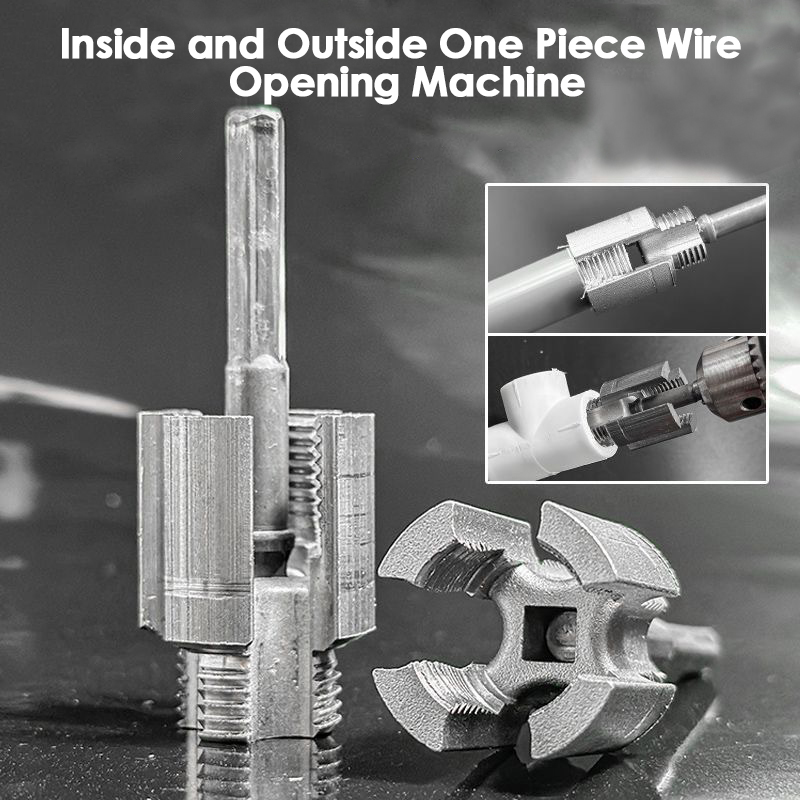 Integrated Internal and External Thread Pipe Threading Tool for 1/2 ...