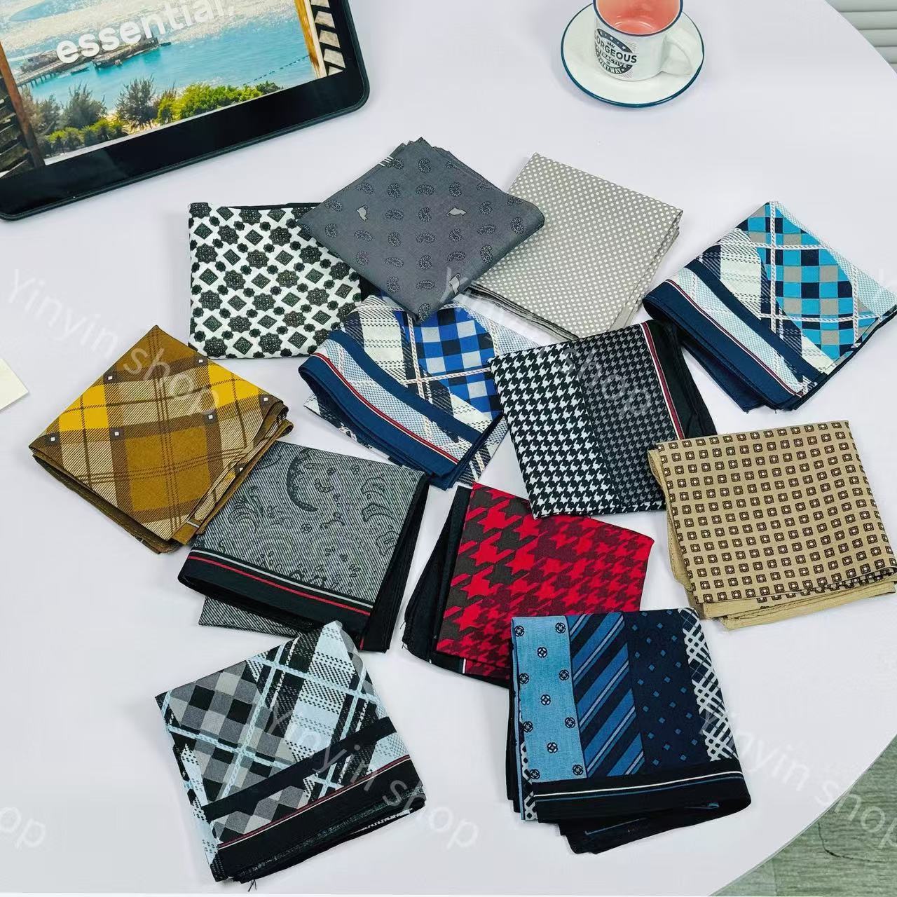 6Pcs/12 Pcs COD Cotton Man Handkerchief For Man Panyo Print Style ...
