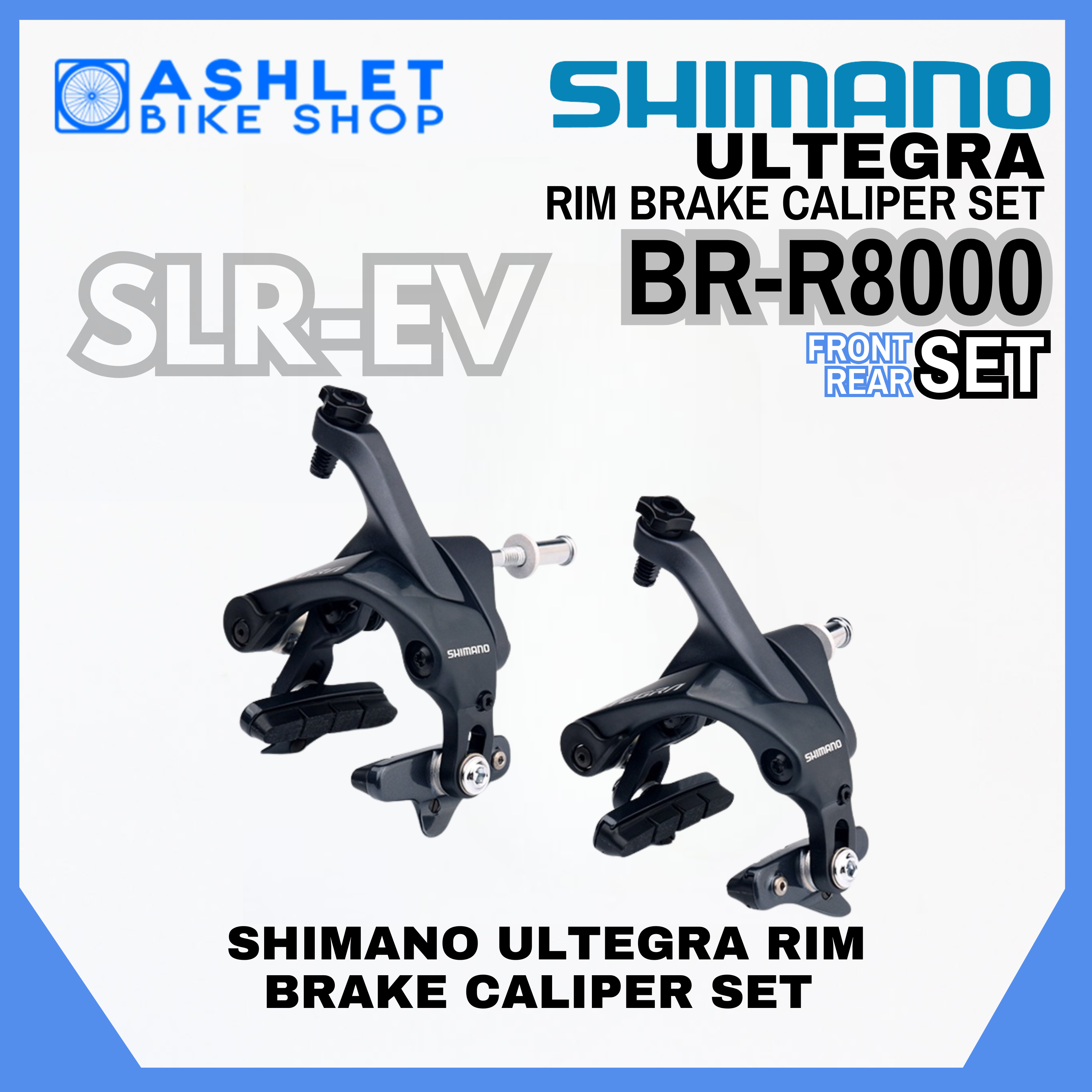 ORIGINAL SHIMANO ULTEGRA BR-R8000 Dual-Pivot Rim Brake Caliper SLR-EV F ...