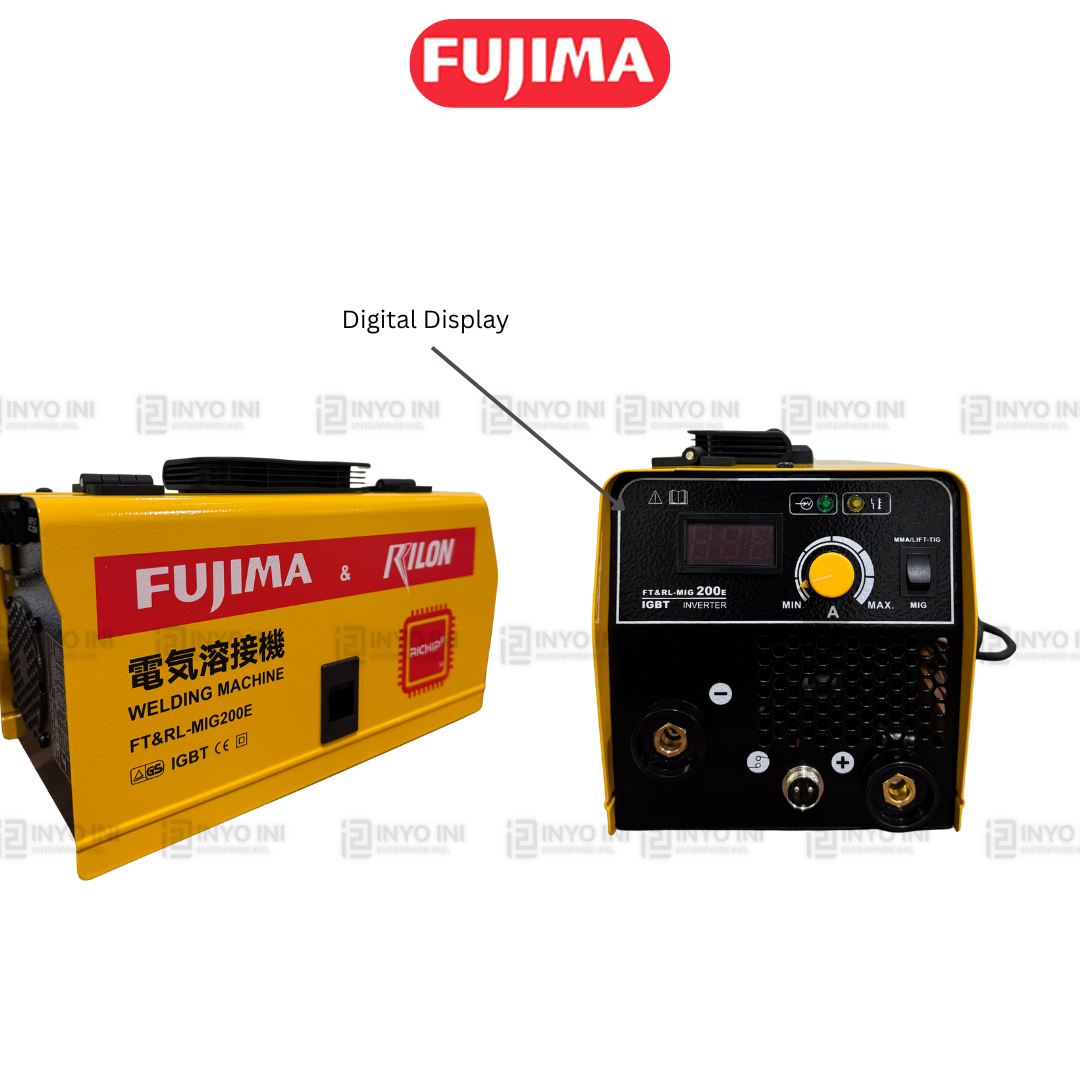 All-New FUJIMA x Rilon Welding Machine –Heavy-Duty MIG 200E , Multi ...