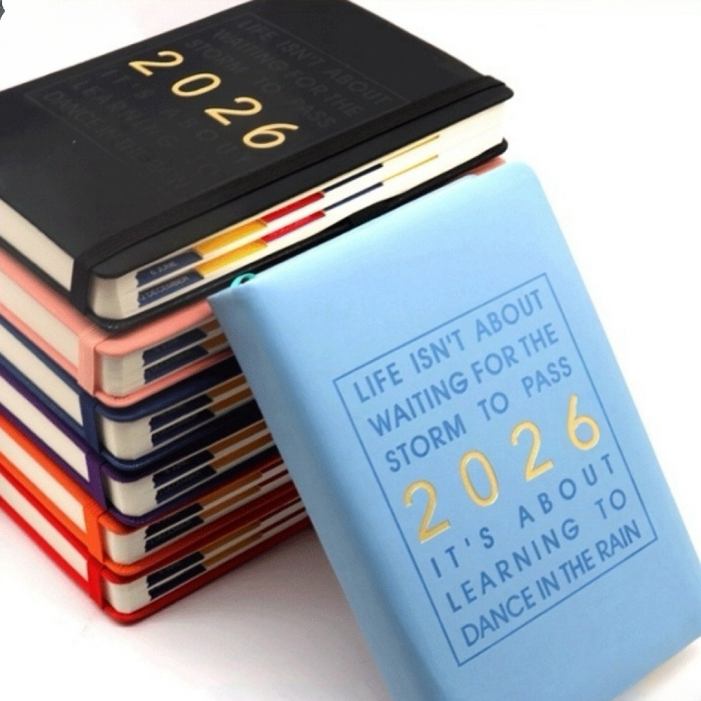 2026 English Version Of 365-Day Time Management Record Notebook Weekly ...