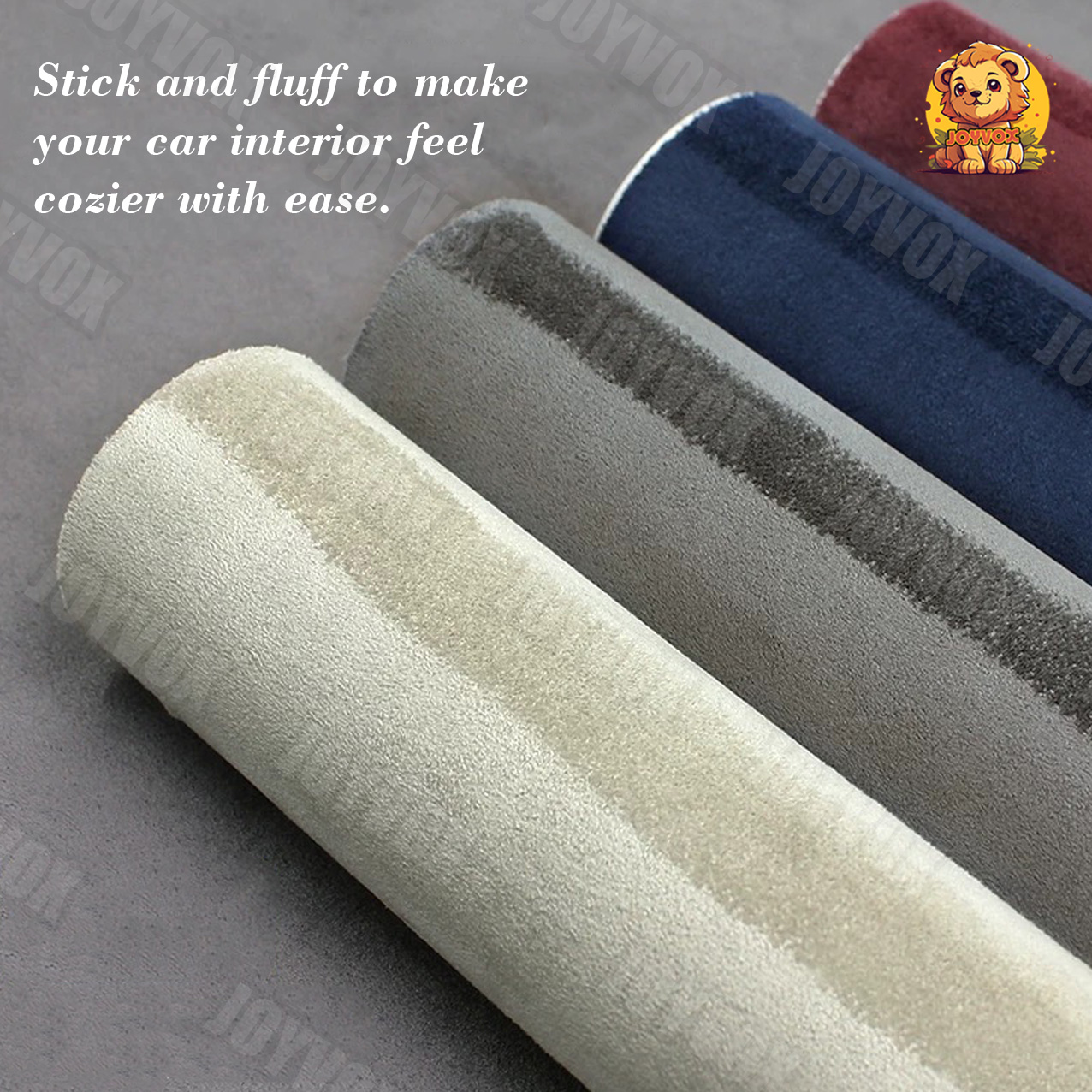 Car Velvet Cloth Sticker Suede car interior Self-adhesive DIY ...