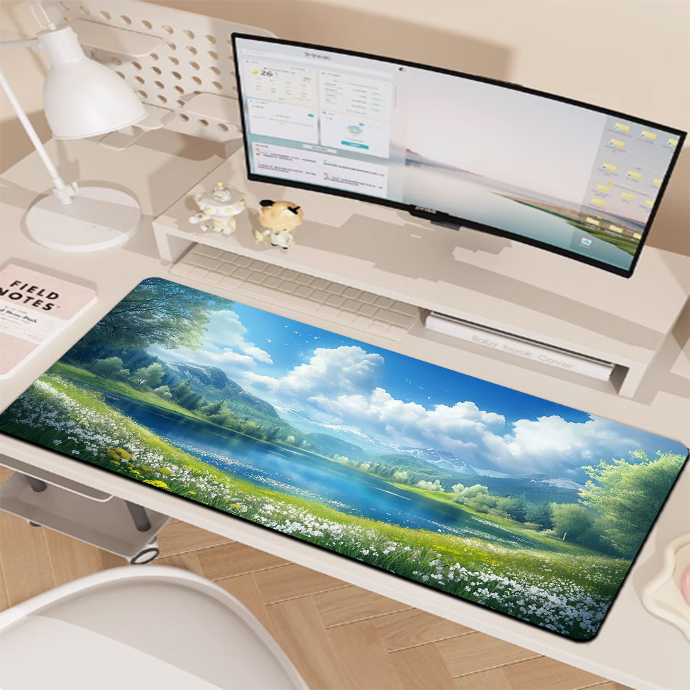 1pc landscape Large Mouse Pad computer mat Desk Mat keyboard mat Office ...