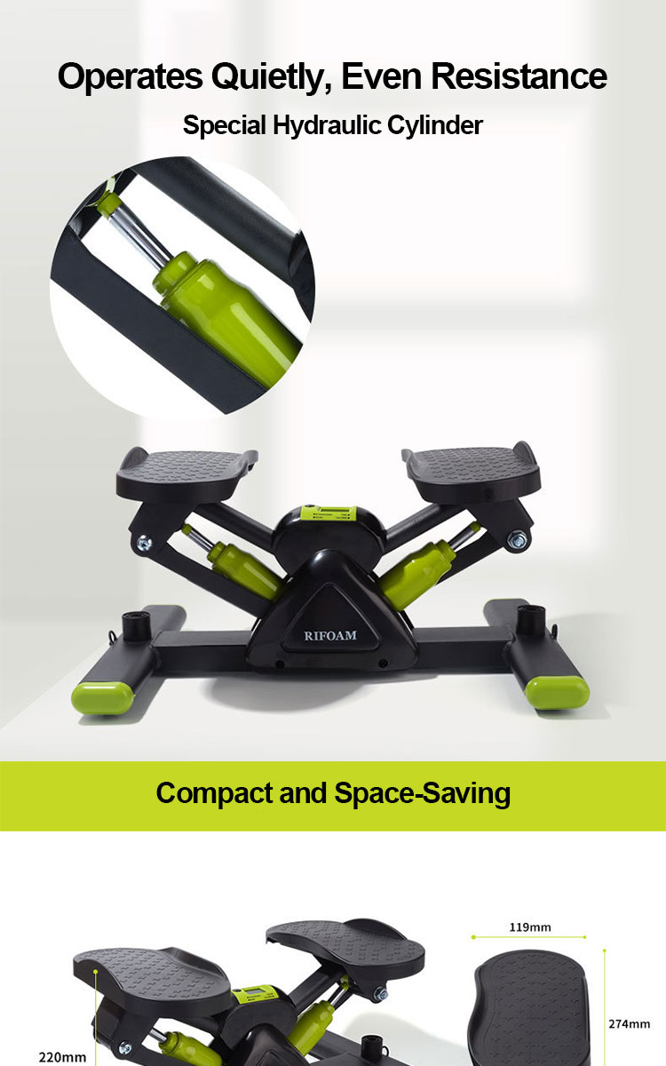 Side Stepper Exercise Lose Weight Burn Fat V-shaped Stepper Mini ...