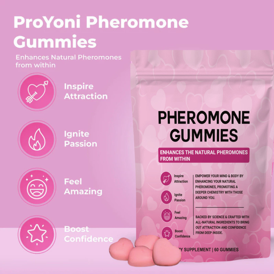 Pheromone Gummies Enhance Natural Female Hormones Original Pheromone ...