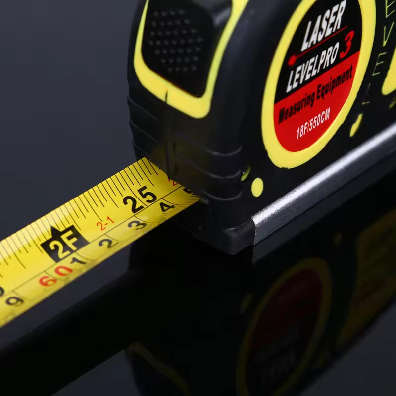 COD Multifunctional Level Ruler Laser Line Measuring Tape Pro Tool ...