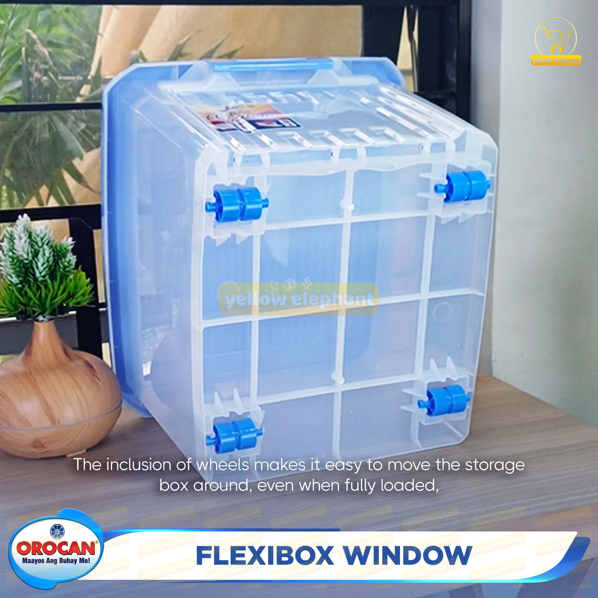 Orocan Flexibox Window 32 & 52 Liters High Quality Storage Box With ...