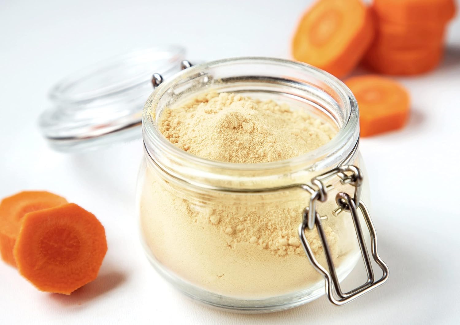 Pure Carrot Powder Premium Quality, Unsweetened | 100g / 250g | Shopee ...
