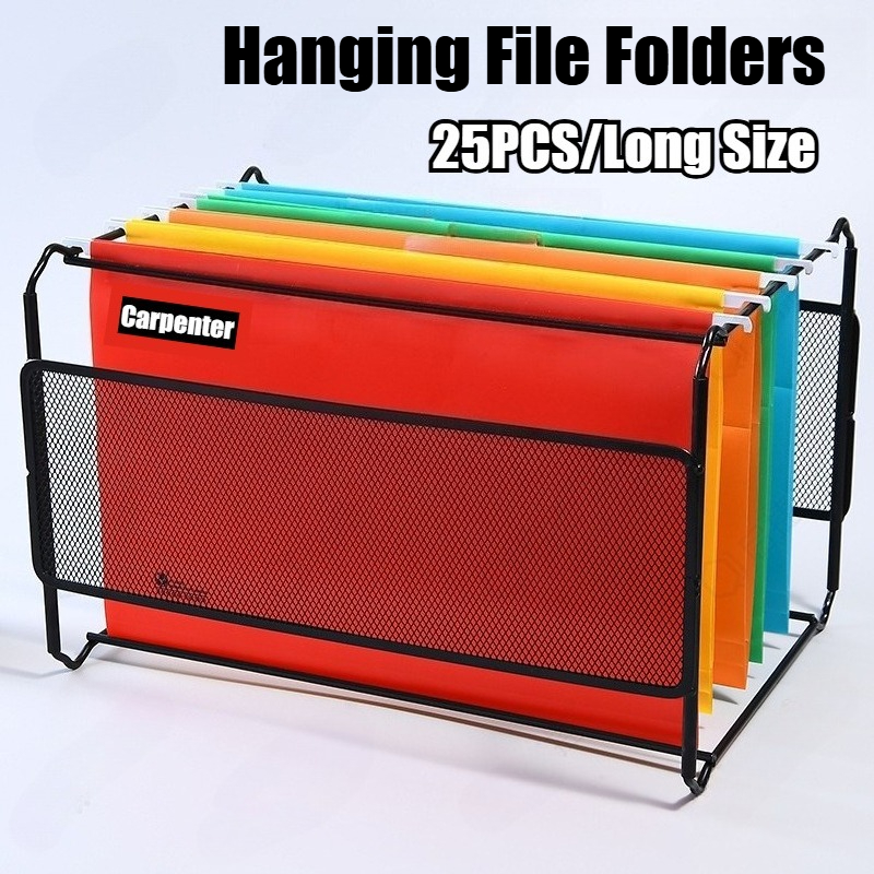 25PCS Hanging File Folders Long Size Paper Organizers Designed for ...