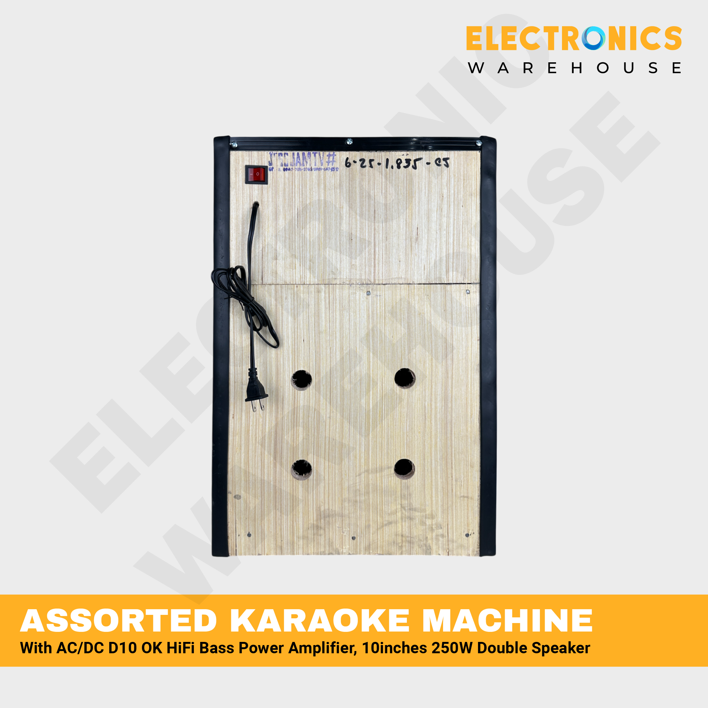 Assembled Karaoke/Videoke Machine with D10 OK HiFi Bass Power Amplifier ...