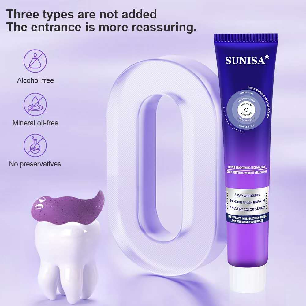 SUNISA Toothpaste 24-HOUR Fresh Breath Prevent Color Stains | Shopee ...