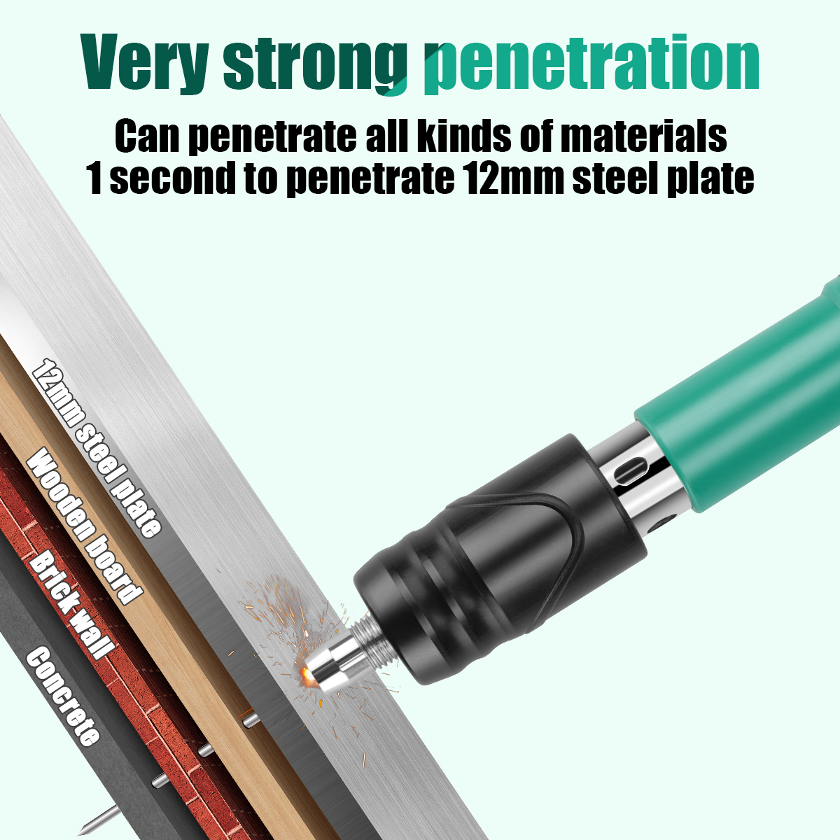 Nail Puncher Gun Nail Guns For Concrete Rivet Tool Steel Rivet Gun Nail ...