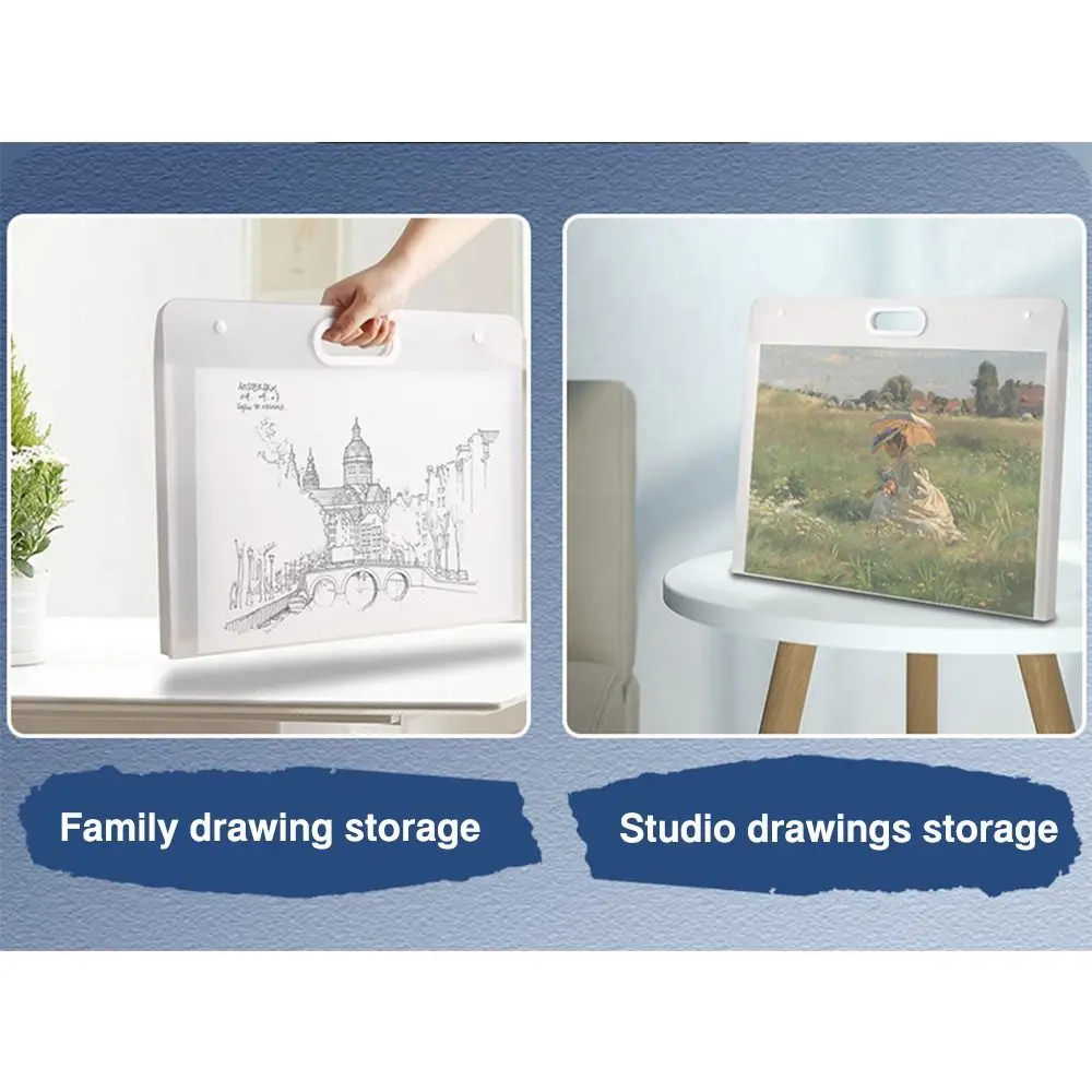 Drawing Bag Storage Picture Clip 4K Picture Album Drawing Paper File ...