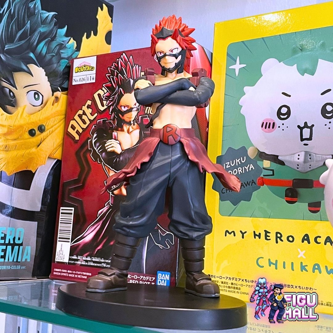 Banpresto My Hero Academia Age of Heroes Eijiro Kirishima Red Riot ...