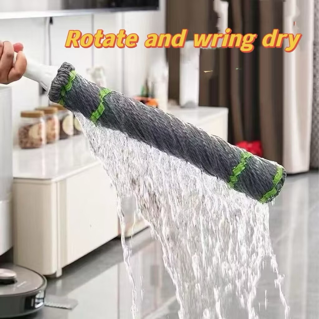 MULTI FUNCTION Twist Microfiber Mop Floor Spin Mop 360 Degree Easy Spin ...