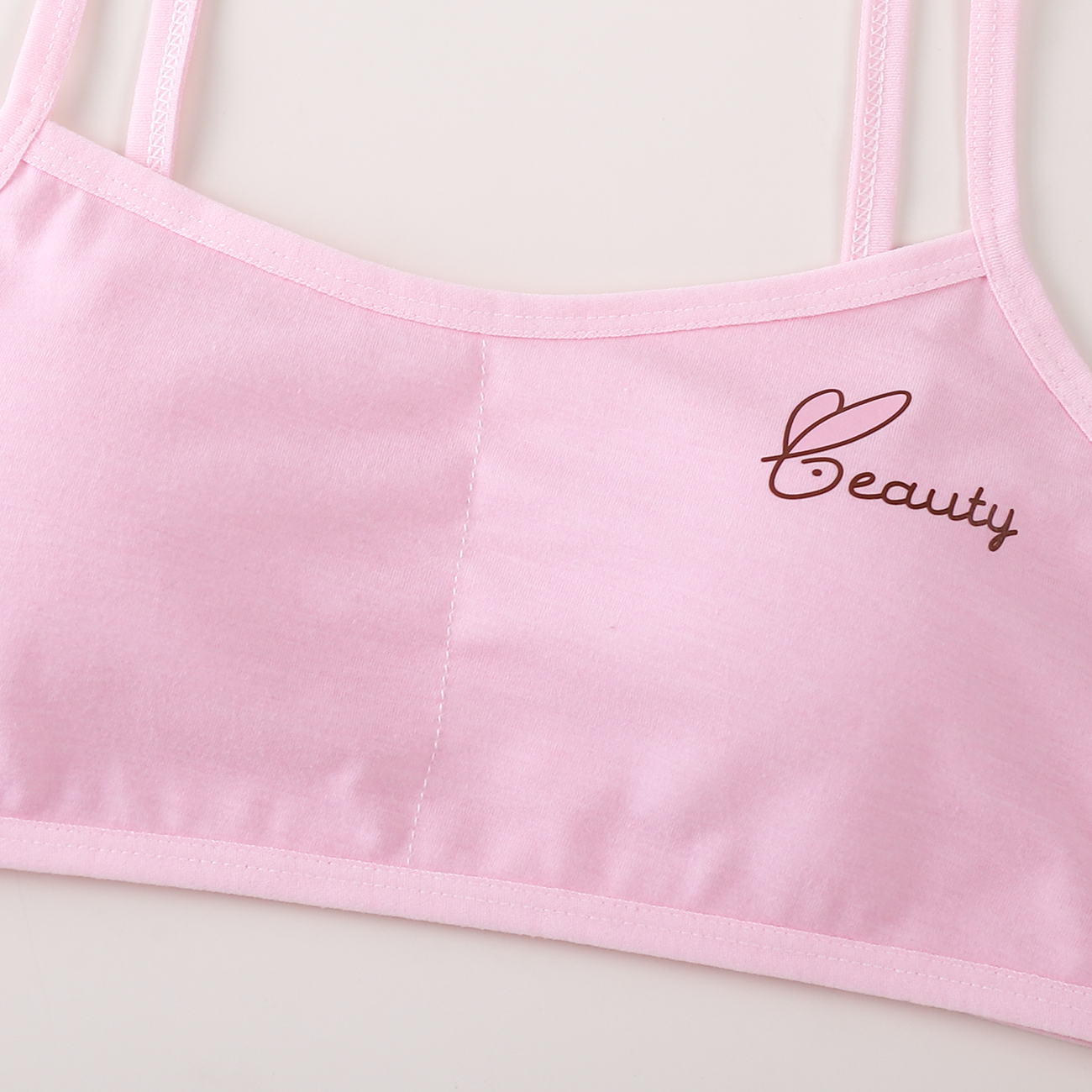 Girls camisole vest pure cotton girl bra development period students ...