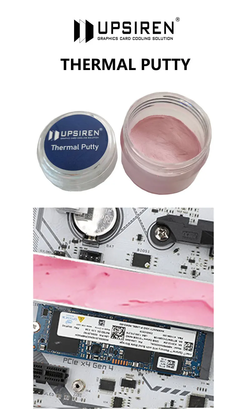 UPSIREN UTP-8 14.8w/mk Thermal Putty for Graphics Cards Laptops ...