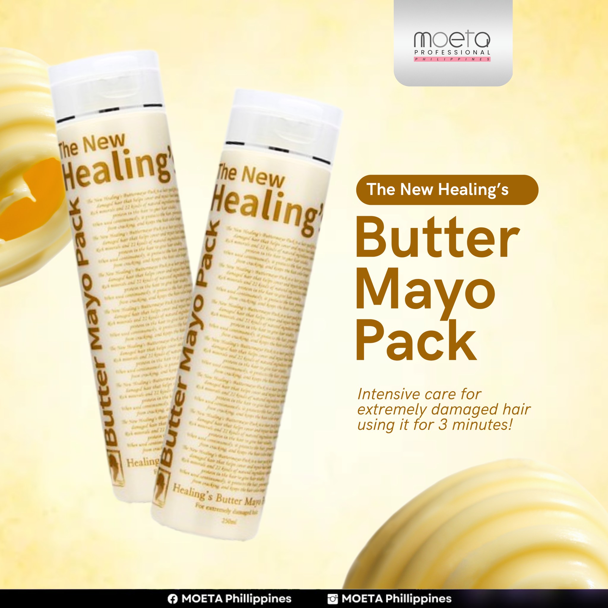 Moeta Butter Mayo Hair Treatment – Soft & Nourishing 250ml [From Korea ...