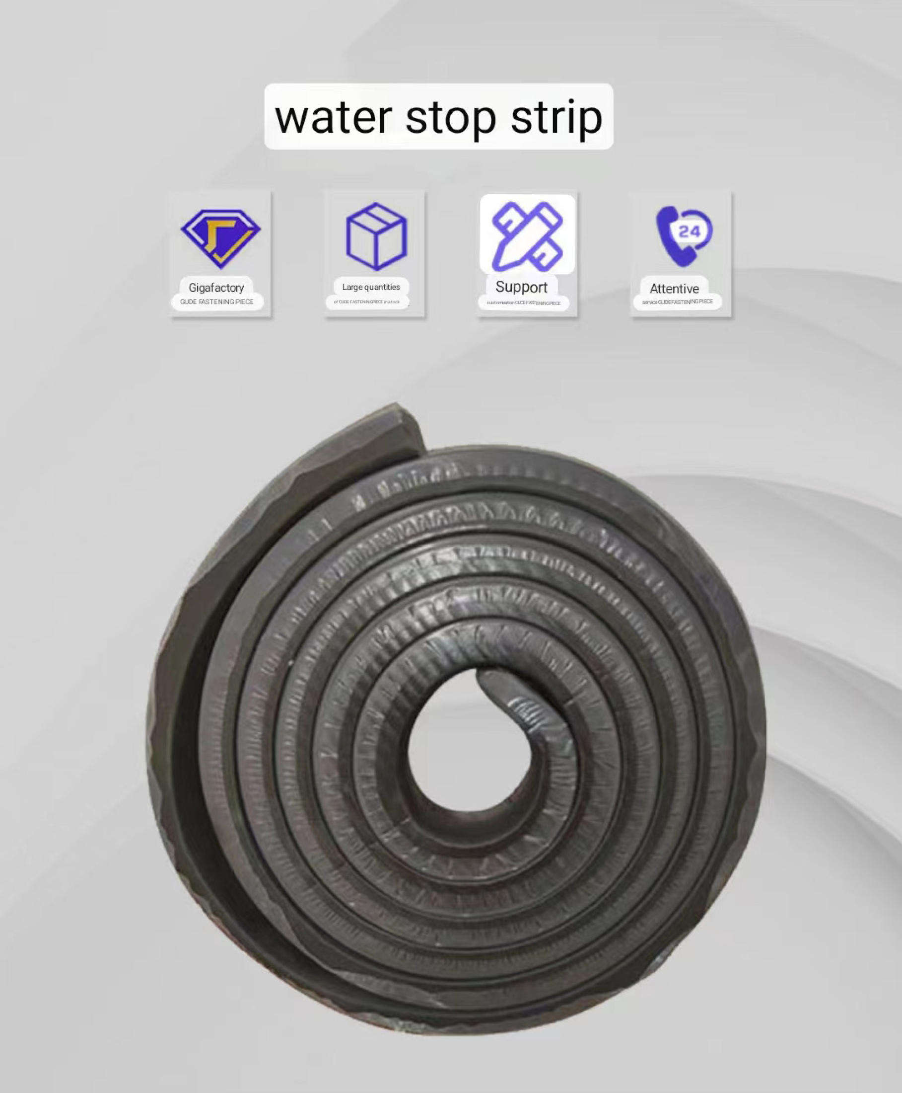 Bentonite Strips High Water Absorption Waterstop Strip excellent ...
