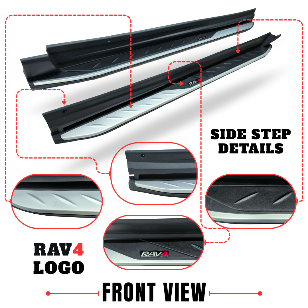GCAO RAV4 2019-2025 (ORIGINAL) SIDE STEP PAIR (12197) | Shopee Philippines