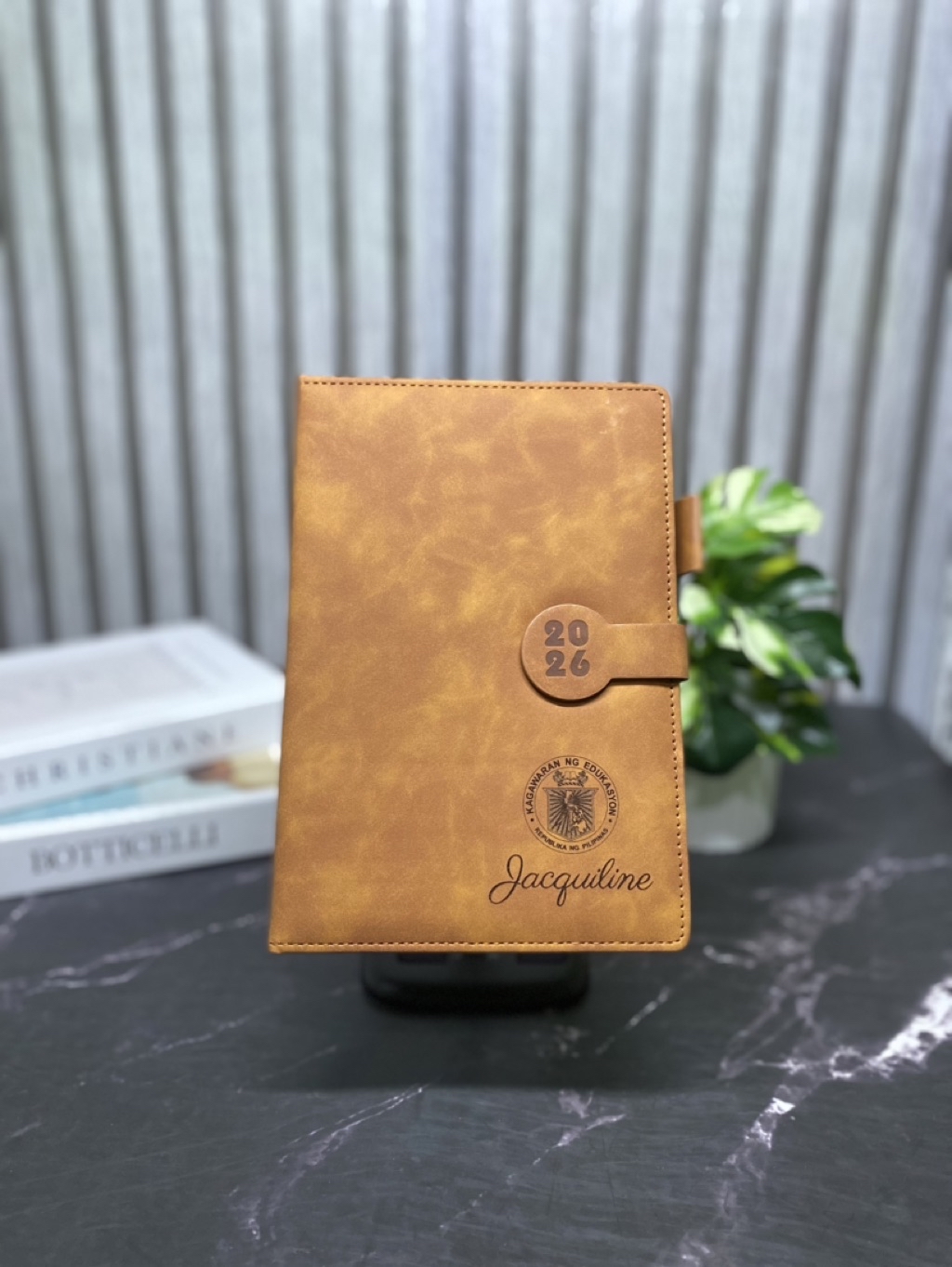 Personalized 2026 Planner Notebook – Laser Engraved/ Elegant Gift ...
