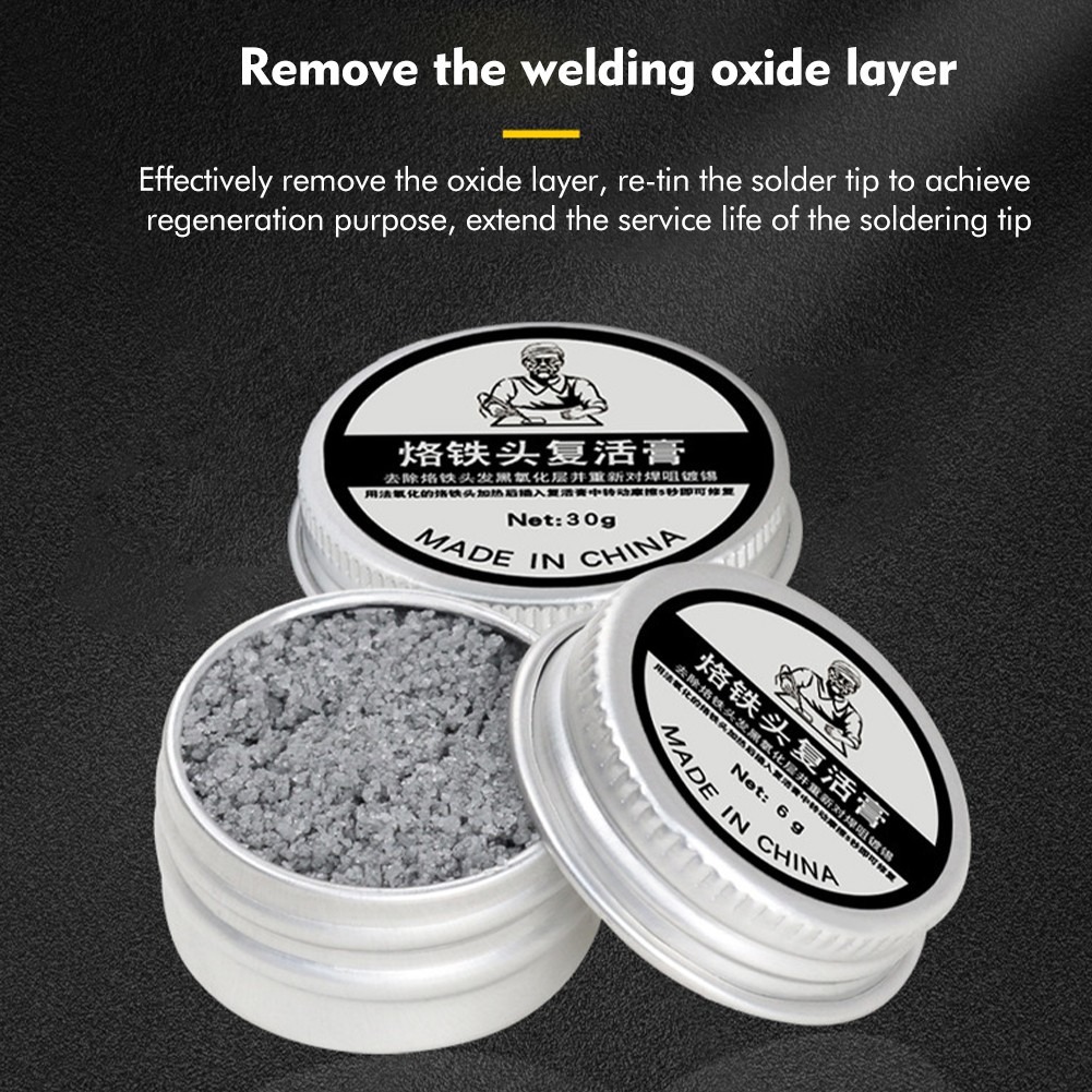 6g/30g Soldering Tip Resurrection Paste - Cleaner & Tinner for ...