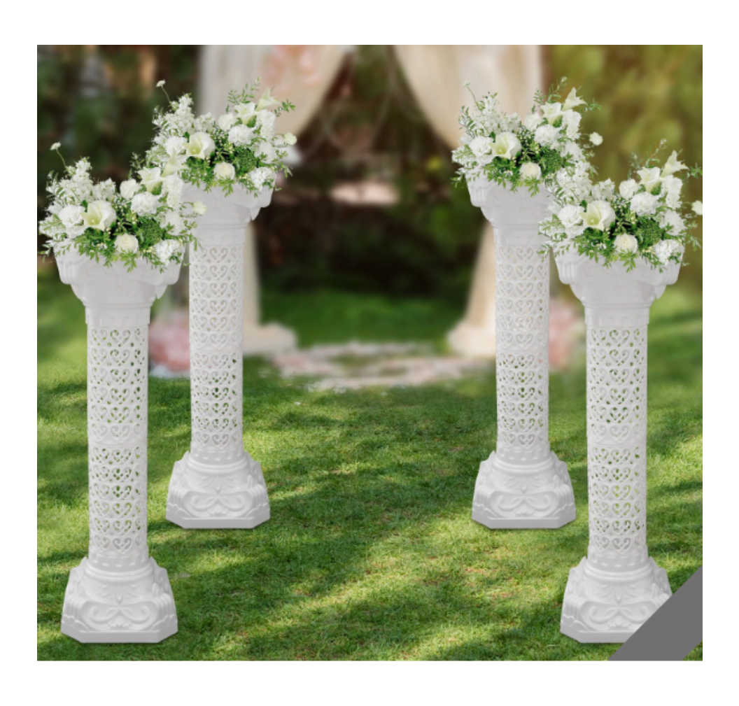 White Roman Pillar Column Props For Wedding Party Decoration Home ...