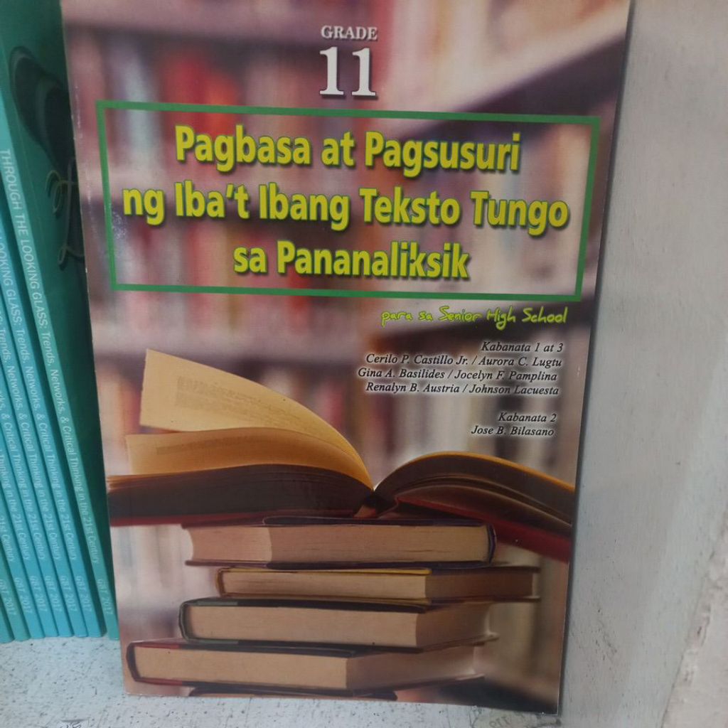 Pagbasa at Pagsusuri ng Ibat Ibang Teksto Tungo sa Pananaliksik ...