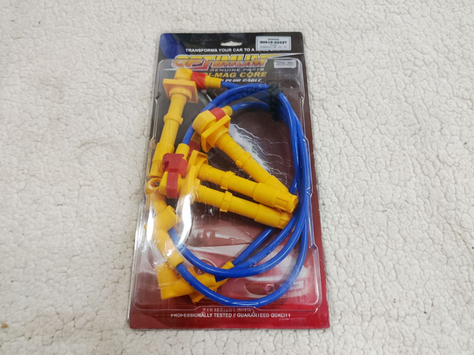 OPTIMUM Hight Tension Wire for Toyota Corolla 1989-02 4AF 4AFE | Shopee ...